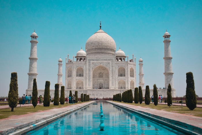 Taj Mahal in Agra included in Golden Triangle 4 days Delhi Agra Jaipur tour